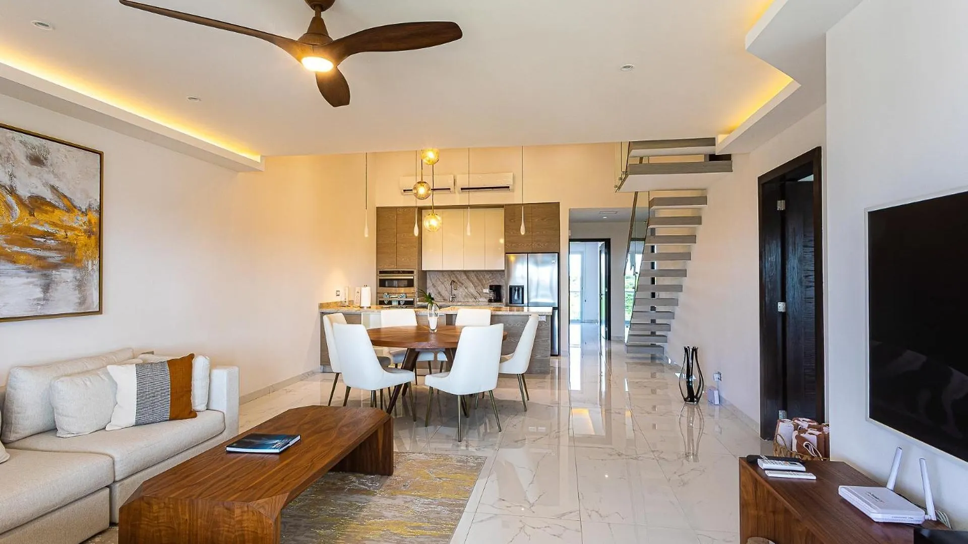 Casa Diva Stunning Ph Ocean View 2 Bedroom & Office At Mareazul Apts Playa del Carmen