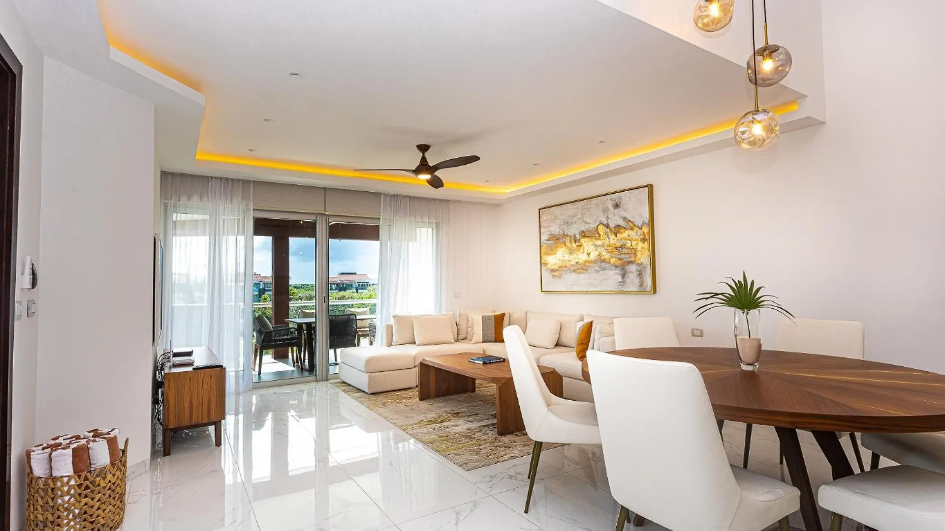 Casa Diva Stunning Ph Ocean View 2 Bedroom & Office At Mareazul Apts Playa del Carmen Apartment